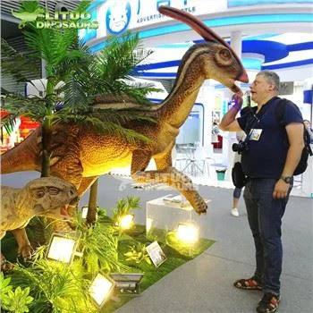 Parasaurolophus animatronig