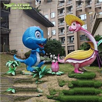 Cartŵn Llusern Dinosoriaid